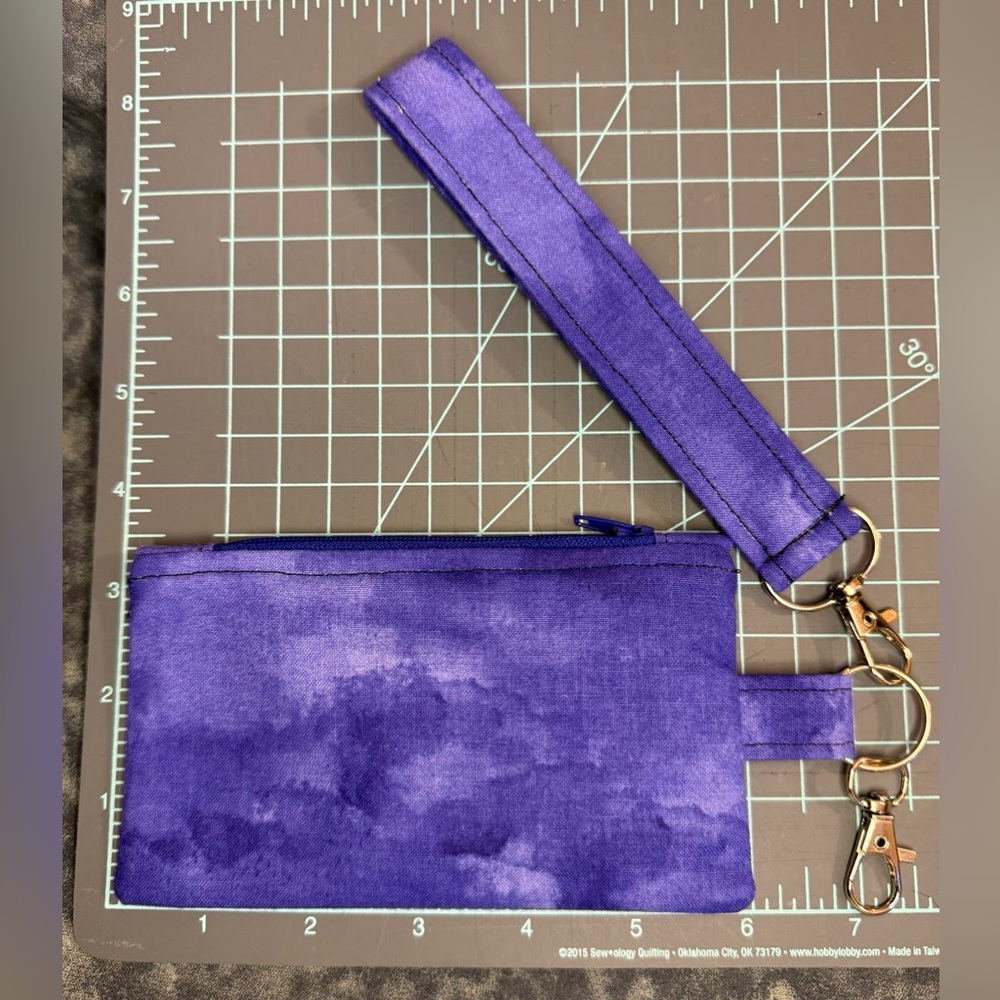 Royal Blue Coin Purse Wristlet